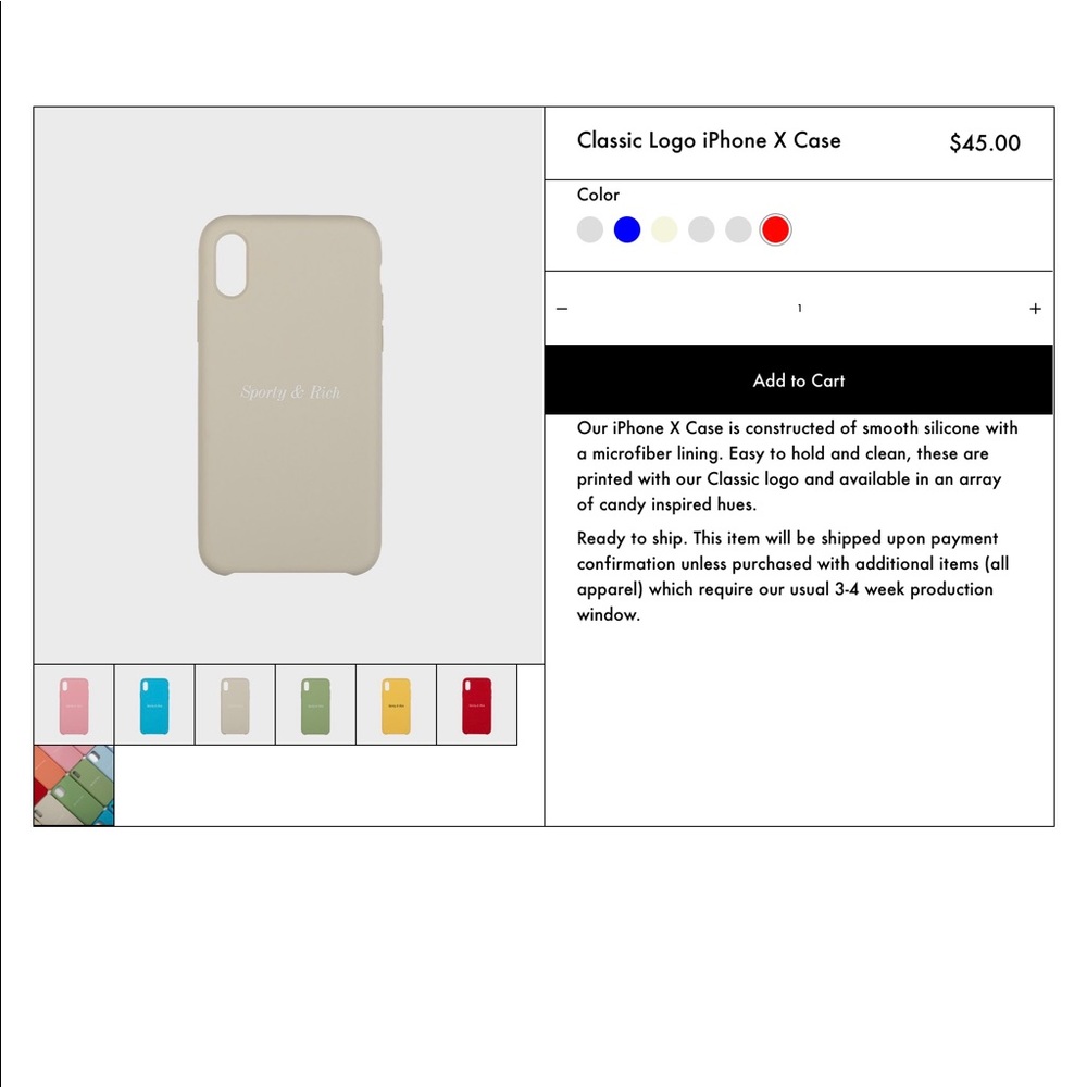 Brand new sporty and rich iPhonex case